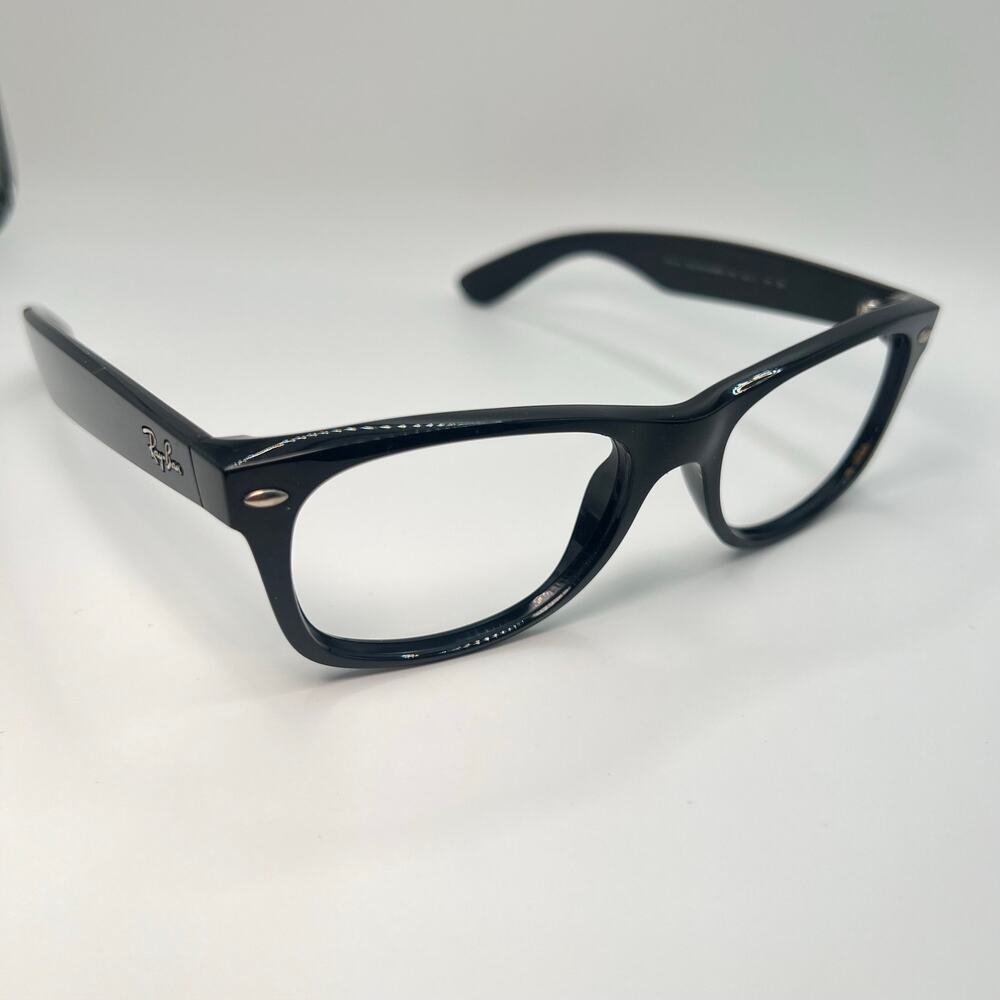 Ray-Ban New Wayfarer RB2132 901 Black Full Rim Sunglasses FRAMES ONLY 52-18-145